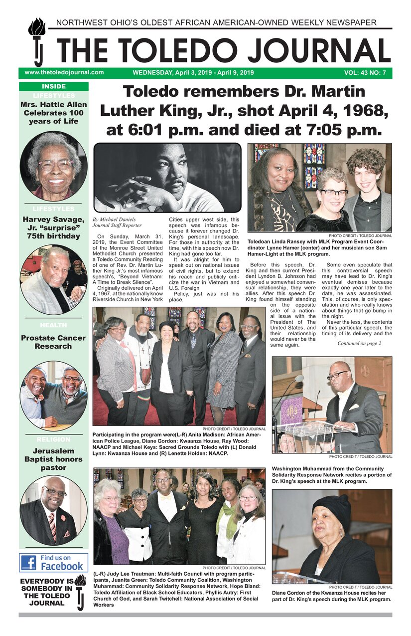 The Toledo Journal April 3, 2019
