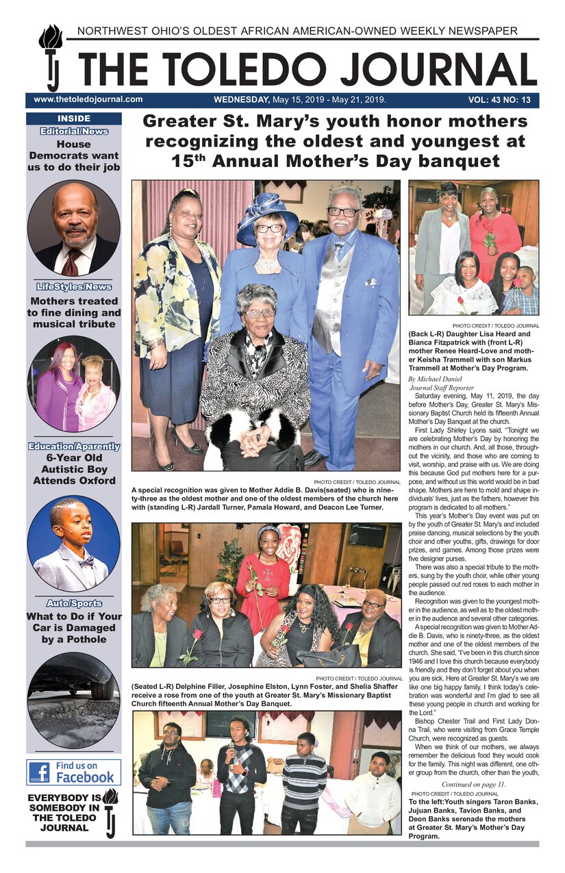 The Toledo Journal May 15, 2019