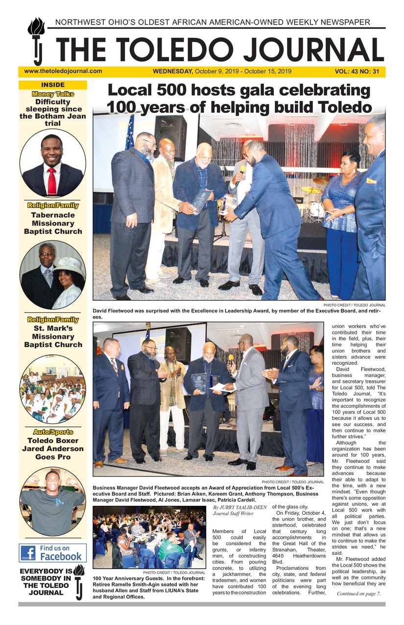 The Toledo Journal October 9, 2019