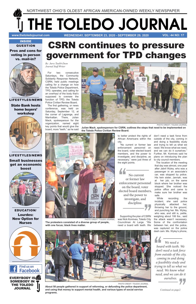 The Toledo Journal September 23, 2020