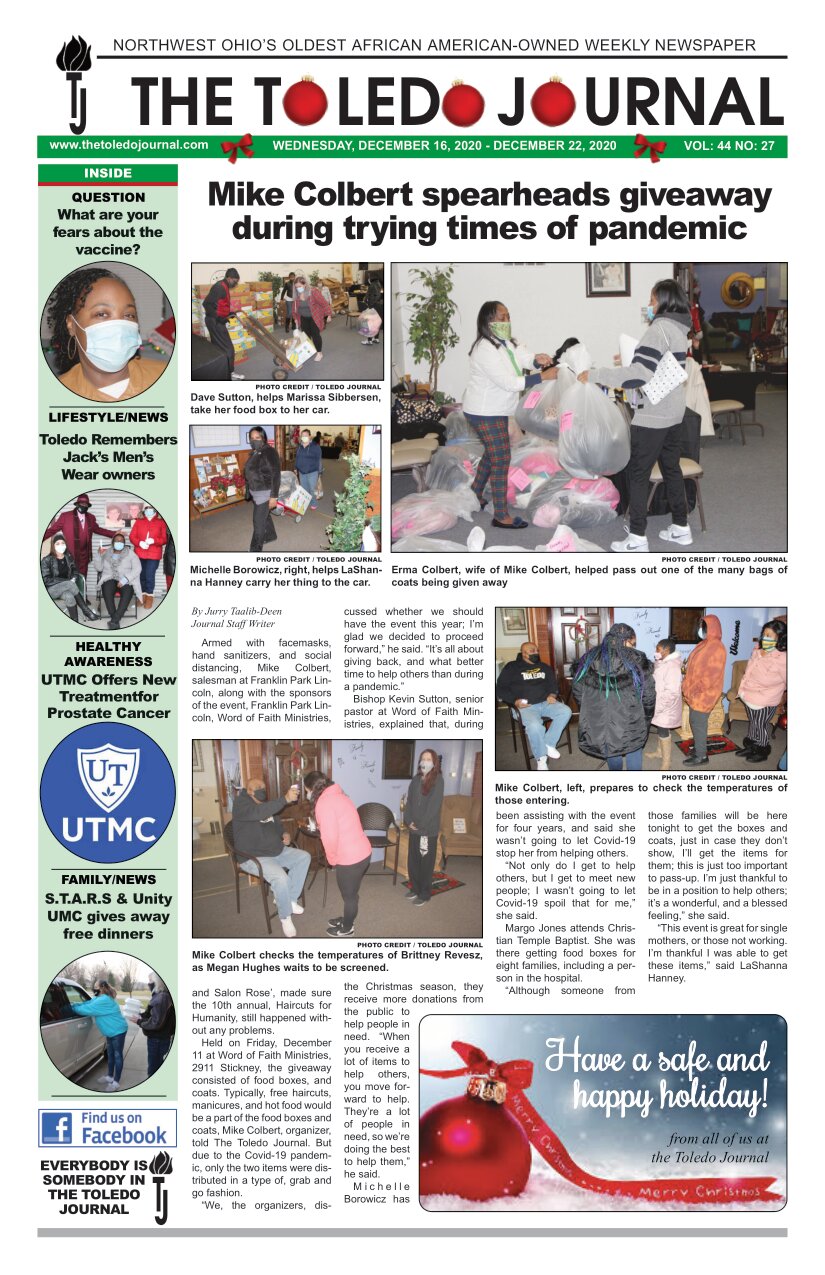 The Toledo Journal December 16, 2020