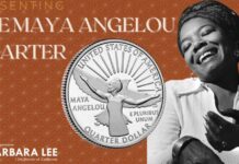 Maya Angelou First Black Woman on U.S. Coin