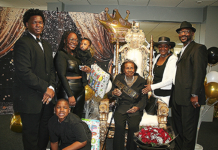 Leatha D. McCoy a Centenarian on May 6, 2026, was celebrated last Saturday with over 100 guests